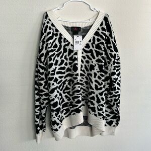 Jordan Mens Button Up Sweater